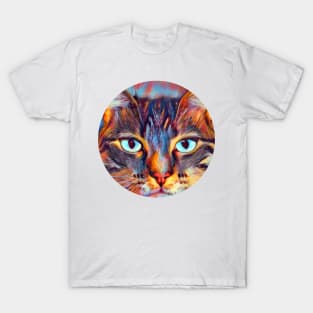 Curious mycat, revolution for cats T-Shirt